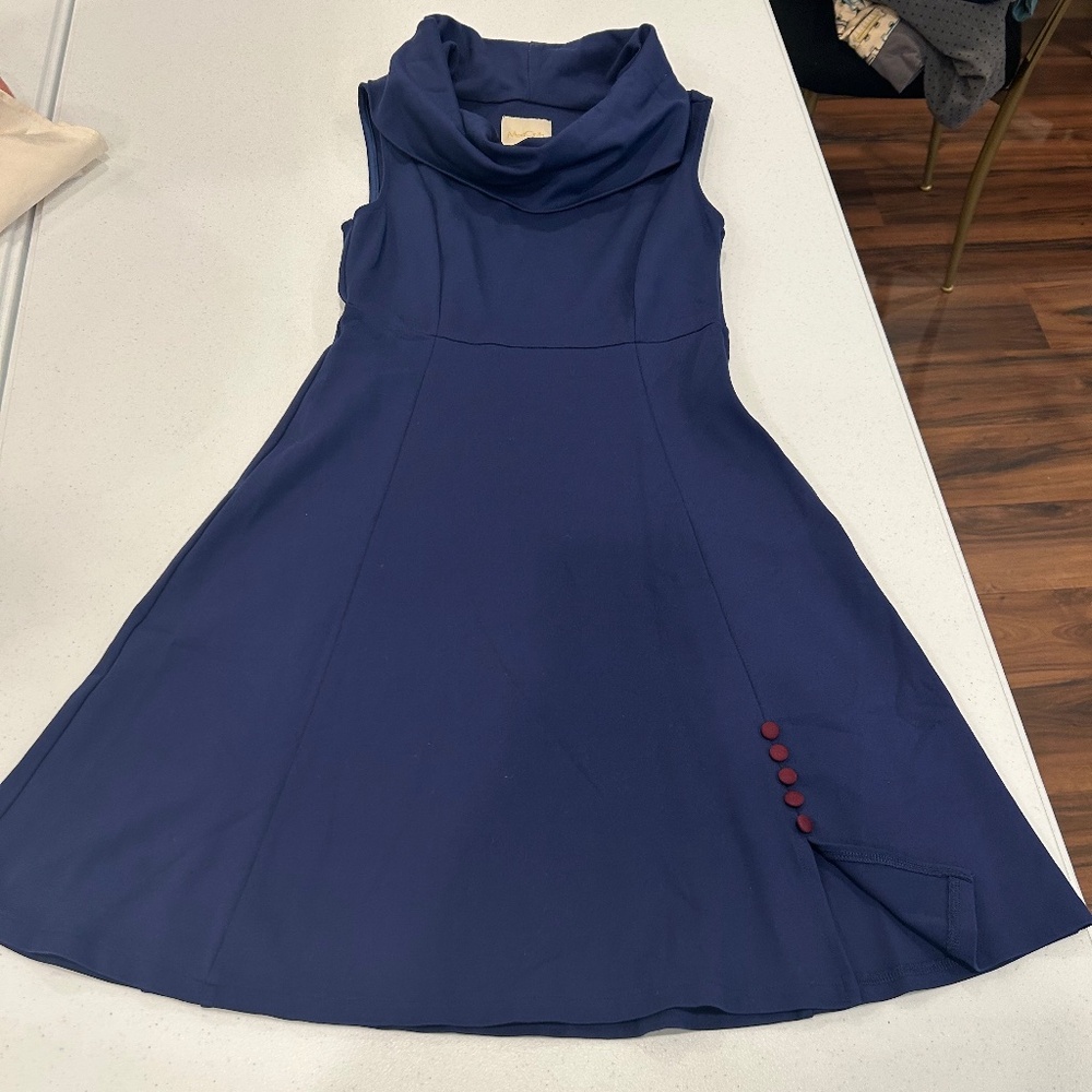 Very cool cowl neck dress by ModCloth